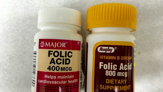 Folic acid 400 & 800mcg Tablet OTC