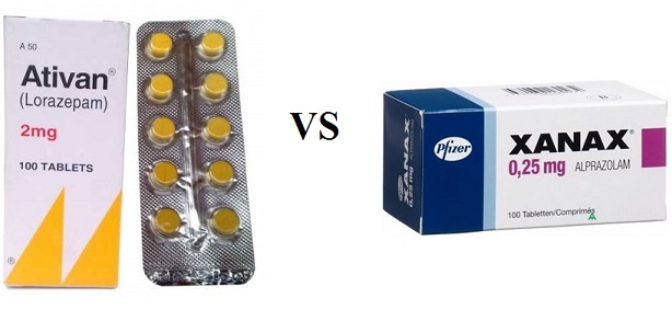 ativan vs xanax medication tablets