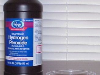 hydrogen peroxide for acne skin, teeth whitening, in ear