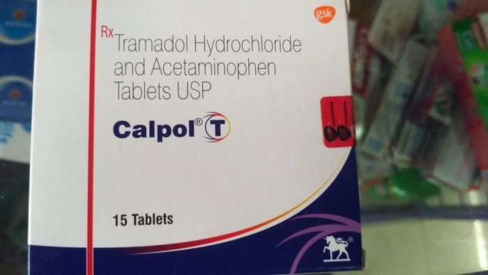 tramadol ingredients acetaminophen