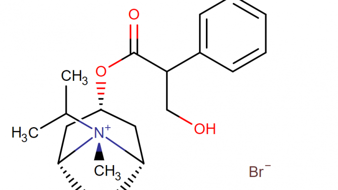 Ipratropium bromide structure Ipratropium bromide : Drug class, uses, mechanism of action, dosage, side effects, nasal spray