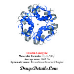 Insulin Glargine : Structure and chemical information.