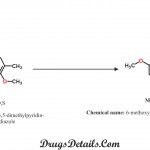 Structral difference between omeprazole and esomeprazole.
