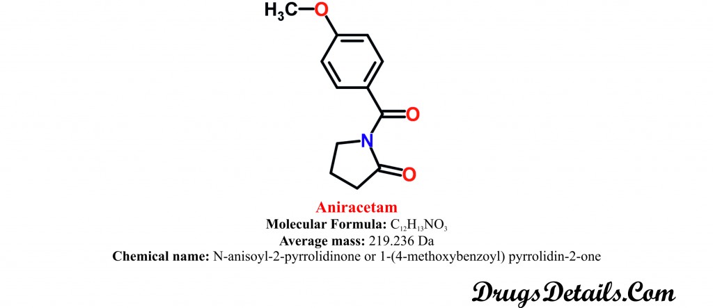 Aniracetam : Structure and chemical information