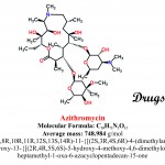 Azithromycin: Structure and chemical information.