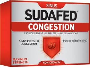 drug interactions sudafed and gabapentin