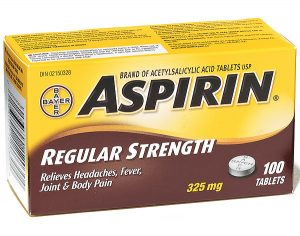 how aspirin reduces fever