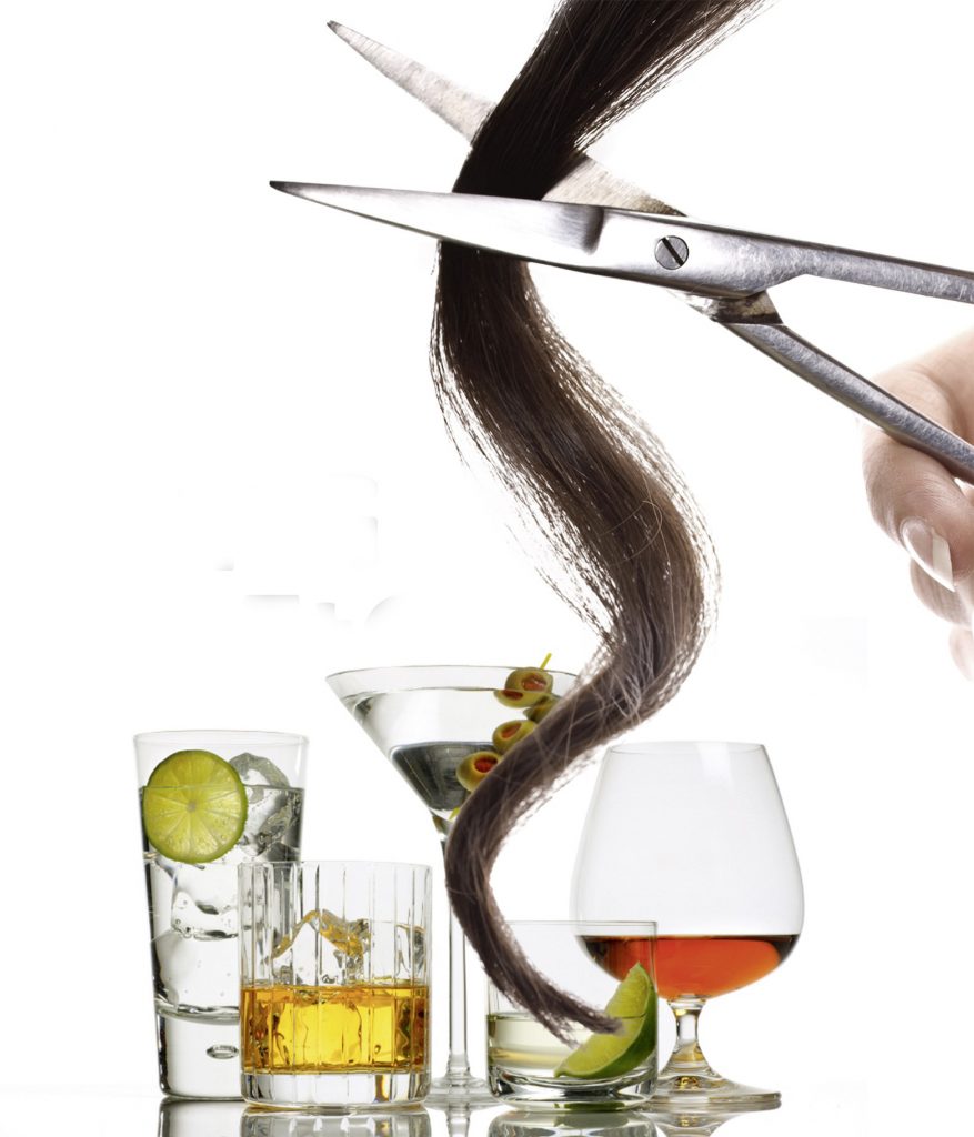 how long does alcohol stay in your hair follicles