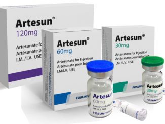 Azithromycin combination therapy with artesunate