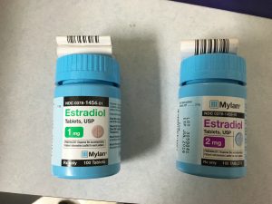 Estradiol 1mg & 2mg tablets