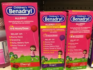 Benadryl syrup for children's 