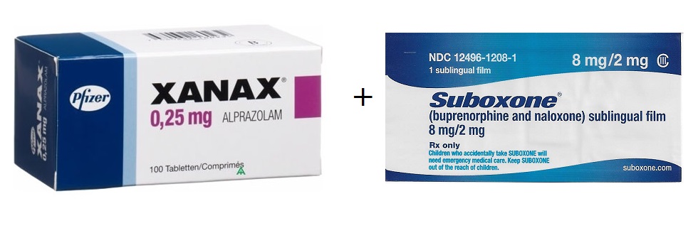 Should you take xanax with suboxone