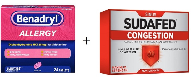 Can You Take Benadryl And Sudafed Together Drugs Details