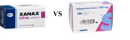 Compare Gabapentin vs Xanax