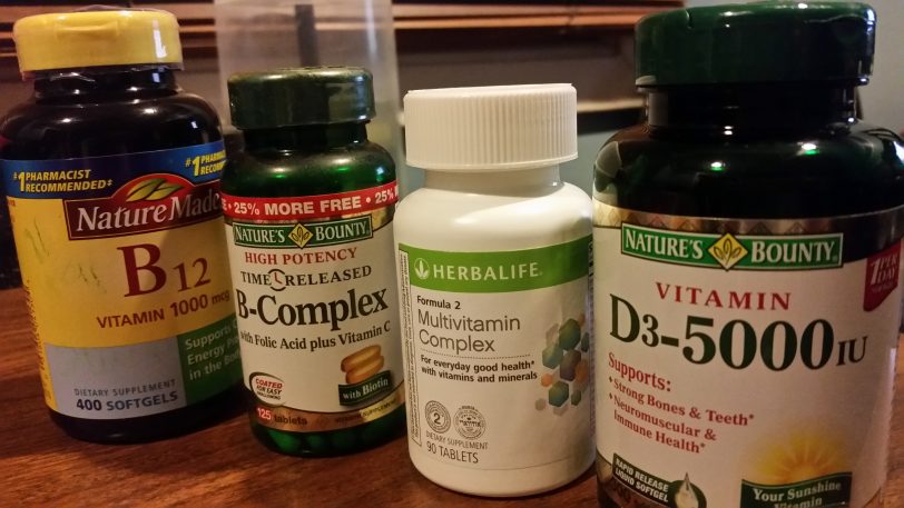 Safe to take Vitamin B12 with Multivitamin, B complex, Vitamin D and Vitamin C