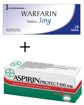 Is it safe to take aspirin and warfarin together