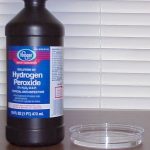 hydrogen peroxide for acne skin, teeth whitening, in ear