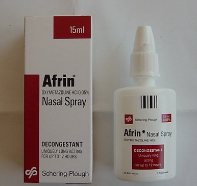 Afrin Nasal Spray Ingredients Dosage Side Effects