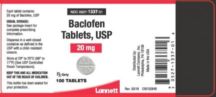 Is baclofen considered a benzodiazepine?