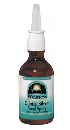 colloidal silver nasal spray sinus infection