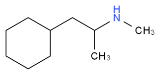 Propylhexedrine IUPAC name, chemical structure, mass, formula