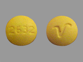 Identify 2632 V Pill S Drug Class Dosage Size Shape Side Effects High Drugs Details