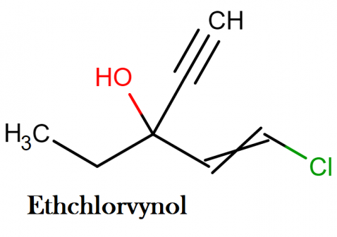 ethchlorvynol structure