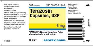 Terazosin Terazosin: Side Effects, Dosages, Treatment, Interactions, Warnings