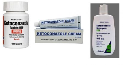 ketoconazole, Nizoral, Extina: Drug Facts, Side Effects and Dosing