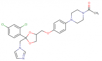 Ketoconazole IUPAC name, molecular formula, weight, structure and drug class