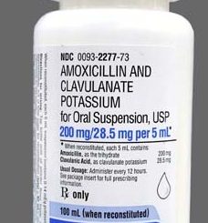 combination of amoxicillin and clavulanate potassium is an antibiotic in the penicillin group