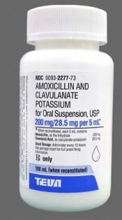 combination of amoxicillin and clavulanate potassium is an antibiotic in the penicillin group