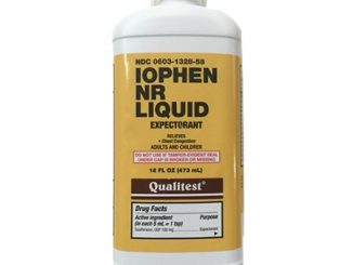 Iophen NR - Drug class, uses, dosage and side effects