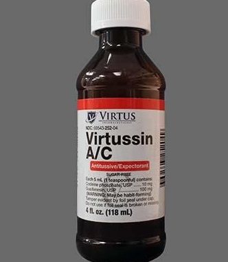 virtussin Virtussin AC - Ingredients, uses, dosage and side effects