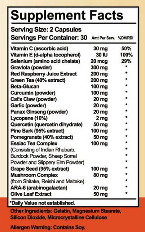 The ingredients list of Fungus Shield Plus image photo picture