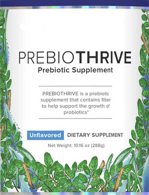 This is what the packaging of Prebiothrive looks like image photo picture