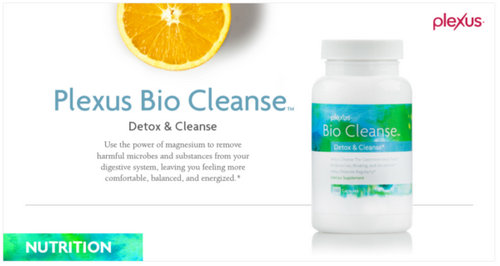 Plexus Bio Cleanse cleanses the gut and detoxes the body image photo picture